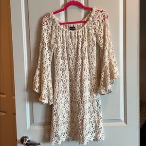 Lace Dress bell sleeves